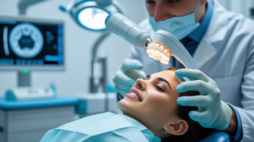 Leonardo_Phoenix_10_Closeup_of_a_dentist_using_a_digital_artic_0